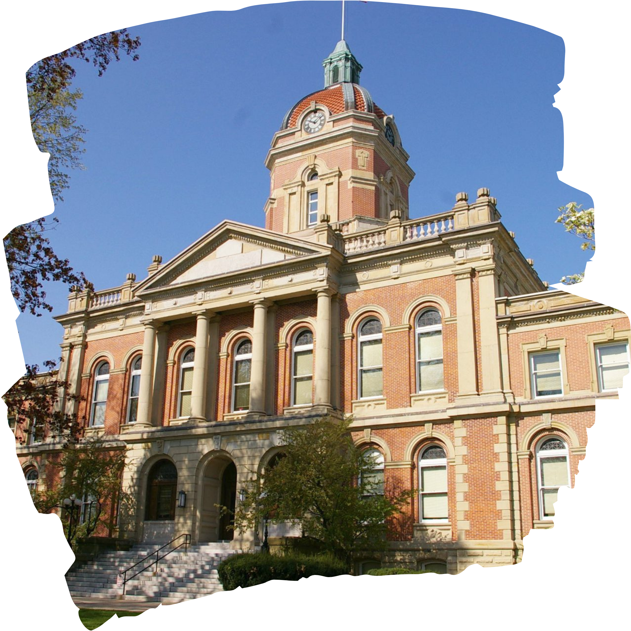 Small business owner checking their phone and smiling after finding their business online